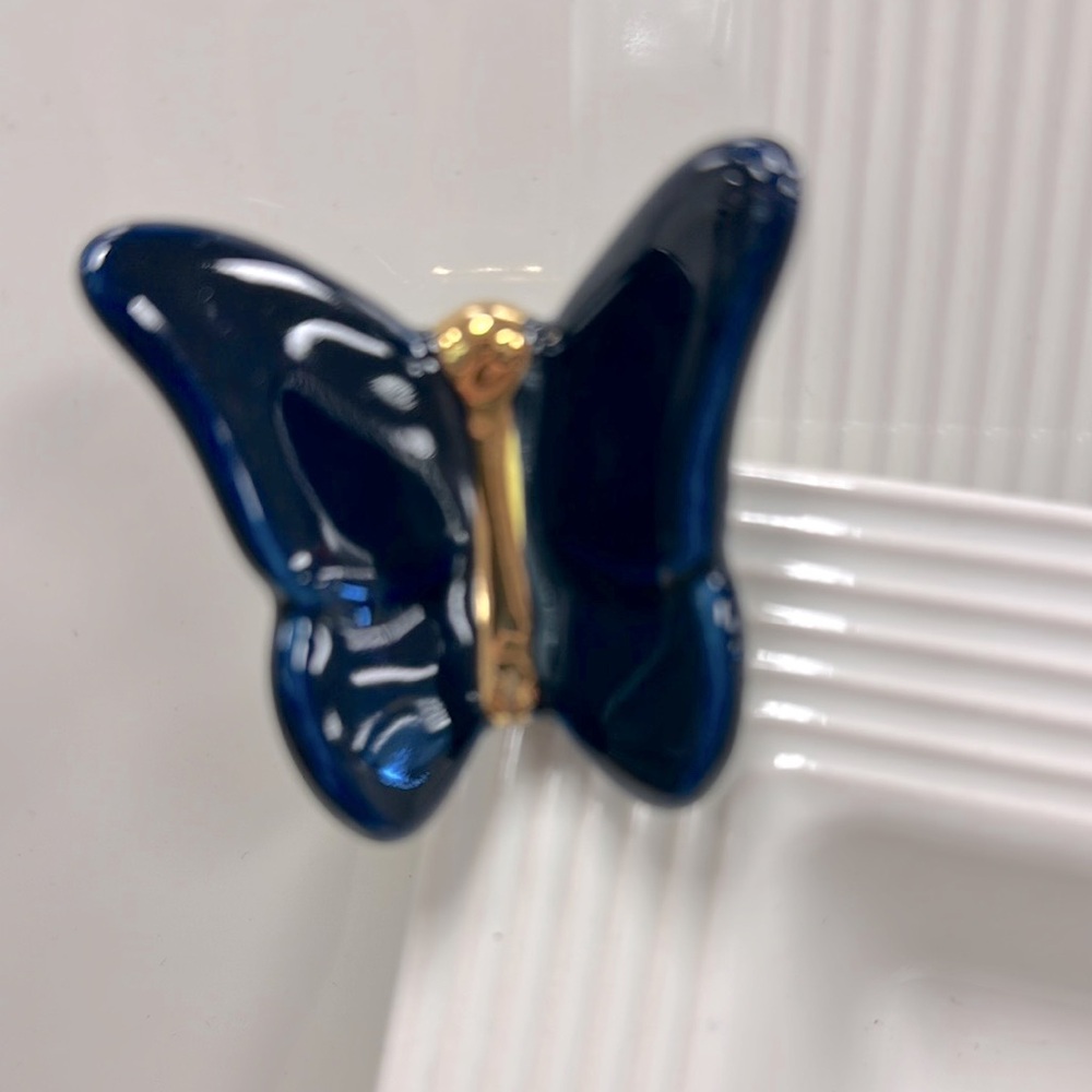 Nora Fleming Exclusive 2024 Navy Butterfly